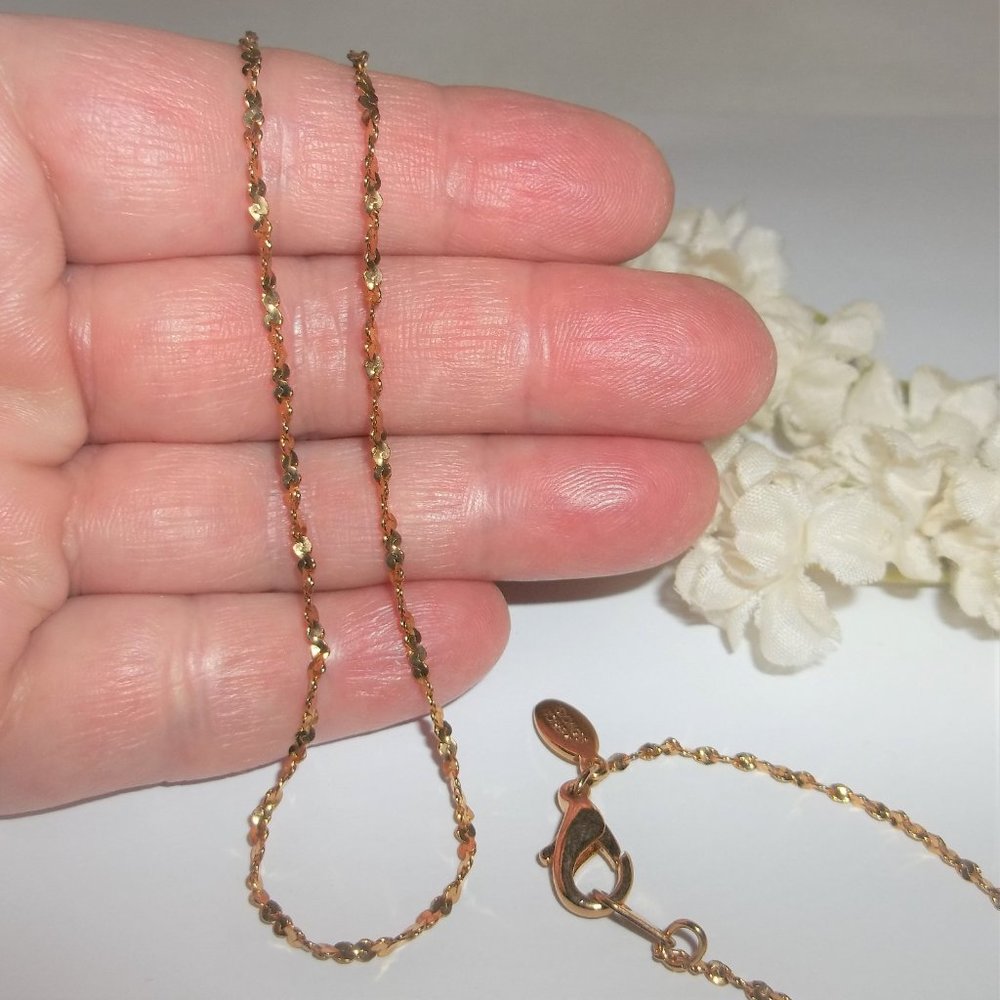 Pre-owned American Showcase Necklace and Bracelet Gold Fashion Jewelry Set 7310 - Picture 5 of 6